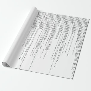 Kaskadierenzweiheit Geschenkpapier