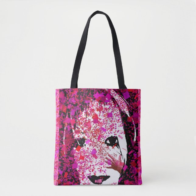 KasperKlothes "hübsches Taschen-Tasche Rosa-Face1" Tasche (Vorderseite)