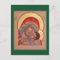 Kasperow Mutter Gottes Postcard