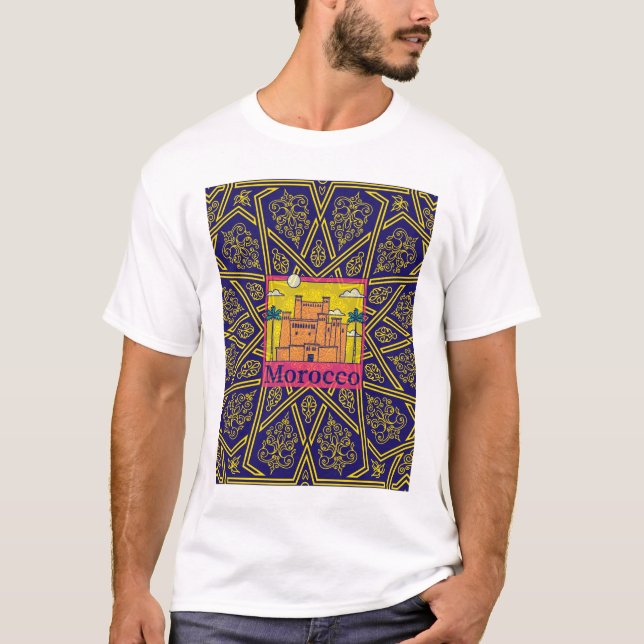 Kassbah vom T - Shirt Marrakesch - Maghreb Streetw (Vorderseite)