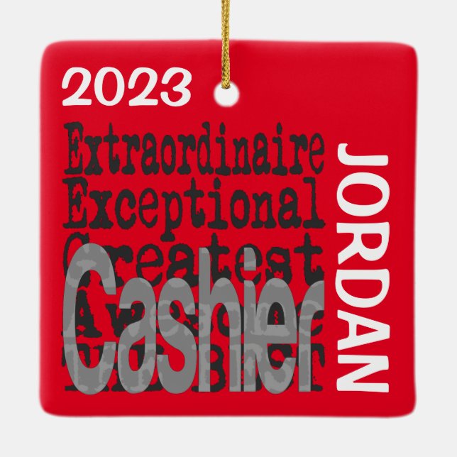 Kasse Außerordentlicher CUSTOM Keramikornament (Rückseite)