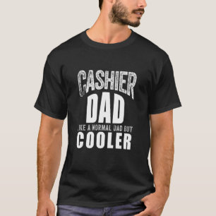 Kasse für Vater Vatervertrieb Mitarbeiter Kasse Da T-Shirt