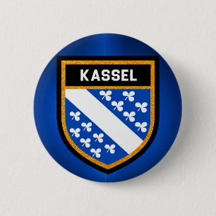 Kassel-Flagge Button