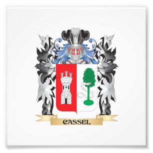Kassel-Wappen - Familienwappen Fotodruck