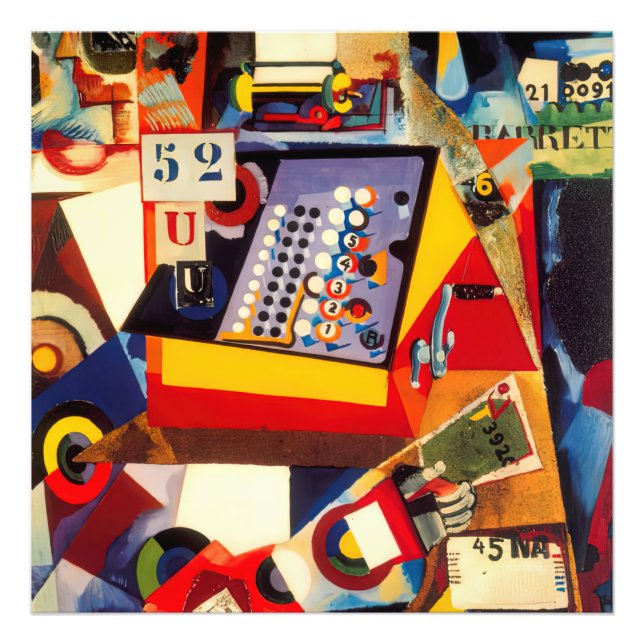 Kassenregister Fotodruck (Vorne)