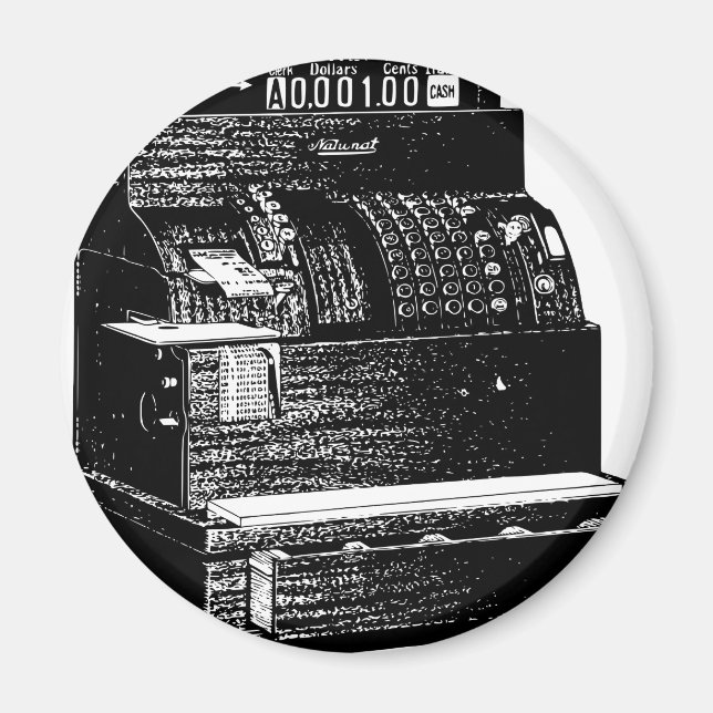 Kassenregister Magnet (Vorne)