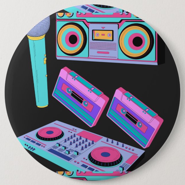 KASSETTE, AUDIO-STYLE-VORLAGE-TASTE BUTTON (Vorderseite)