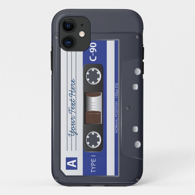 Kassette iPhone 5 Hülle (Rückseite)