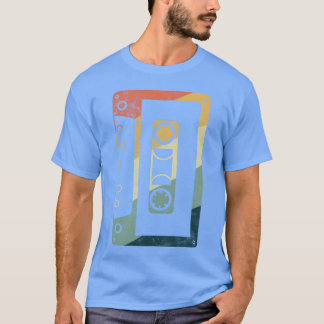 Kassette Mitape Best 80er Musik Familie T-Shirt