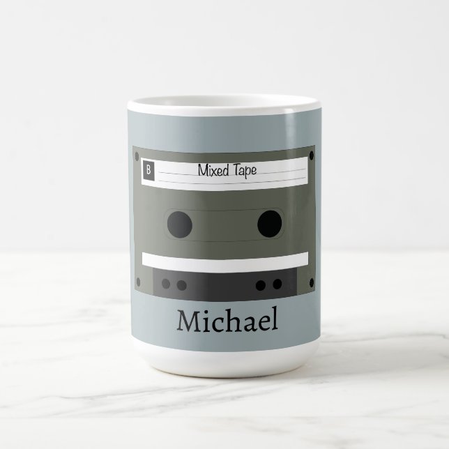 Kassette, Mixed Tape Kaffeetasse (Mittel)