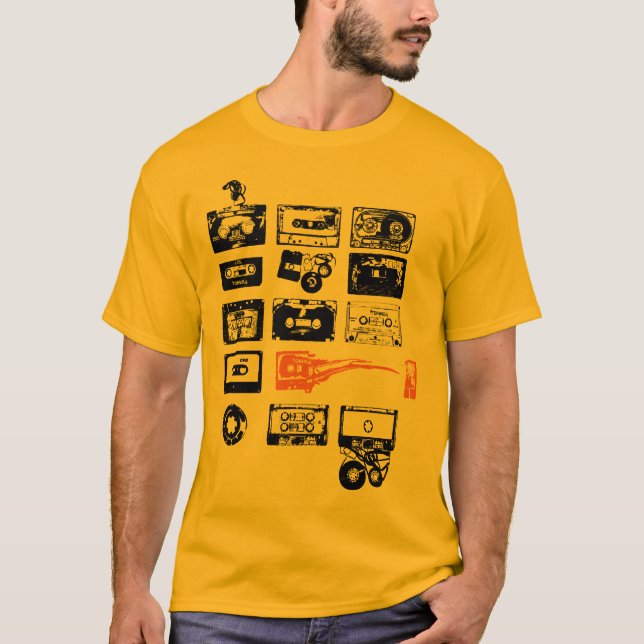 Kassette T-Shirt (Vorderseite)