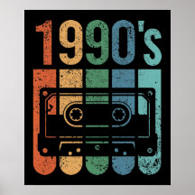 Kassettenband der 90er Jahre (Grunge-Effekt)