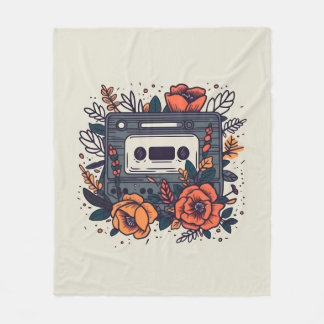 Kassettenband Fleecedecke