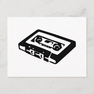 Kassettenband Postkarte