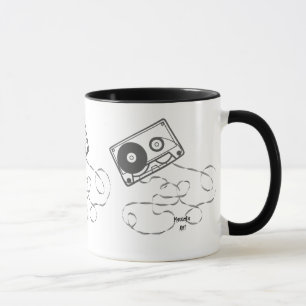 Kassettenband-Tasse Tasse