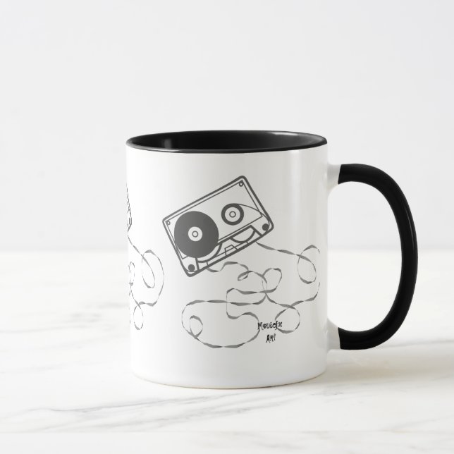 Kassettenband-Tasse Tasse (Rechts)