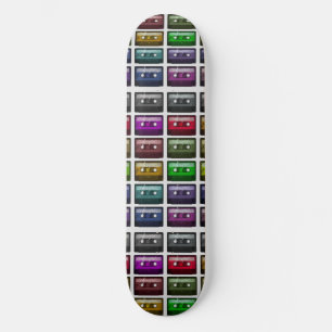 KASSETTENBÄNDER RETRO-MUSIKLIEBHABER SKATEBOARD