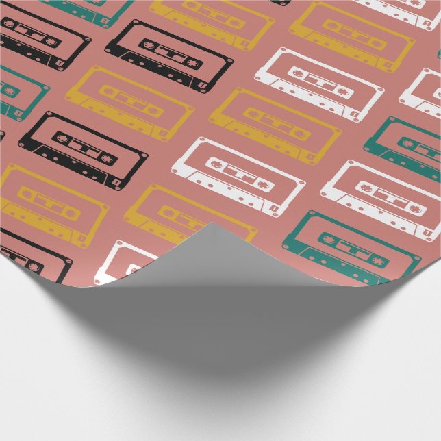 Kassettenmuster Geschenkpapier (Ecke)