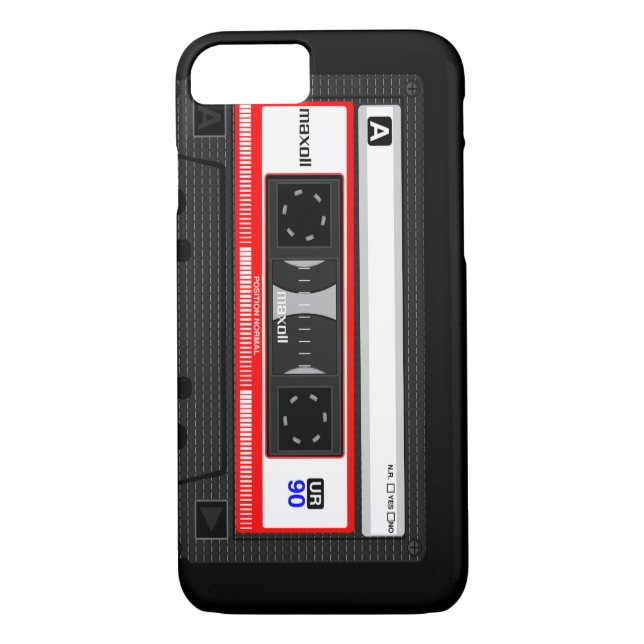 Kassettenrekorder Case-Mate iPhone Hülle (Rückseite)