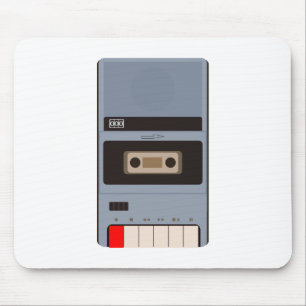 Kassettenrekorder Mousepad