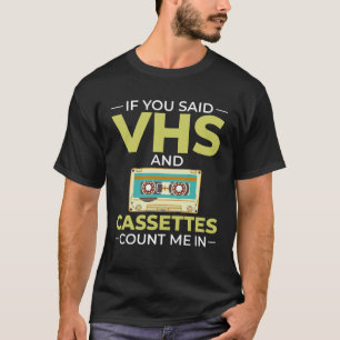 Kassettenspieler Musikplayer Recorder Mix Audio Sa T-Shirt