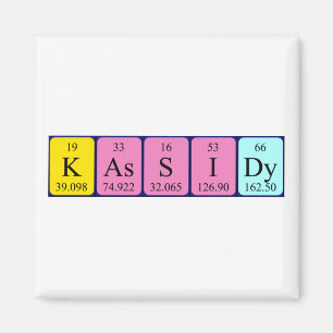 Kassidy Periodenmagnet Magnet