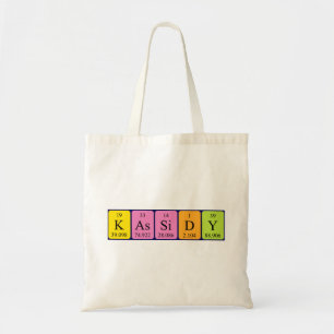 Kassidy Periodischer Tafelname Tasche
