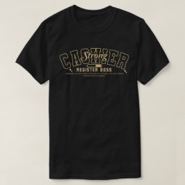 Kassierer Registrierkassen Chef T-Shirt