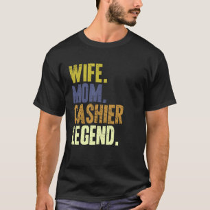 Kassiererin Mutter Ehefrau Mama Kassiererin T-Shirt