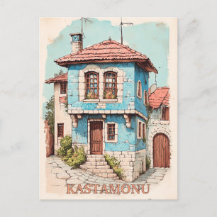 Kastamonu Turkiye Travel Postkarte