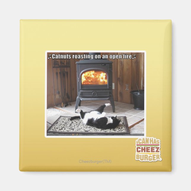 Kastanenbraten Magnet (Vorne)