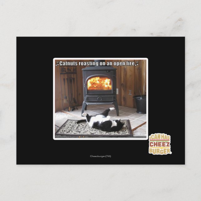 Kastanenbraten Postkarte (Vorderseite)