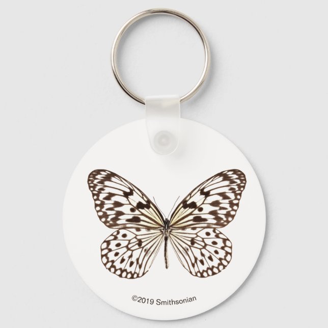 Kastanie Tiger Butterfly Schlüsselanhänger (Vorderseite)
