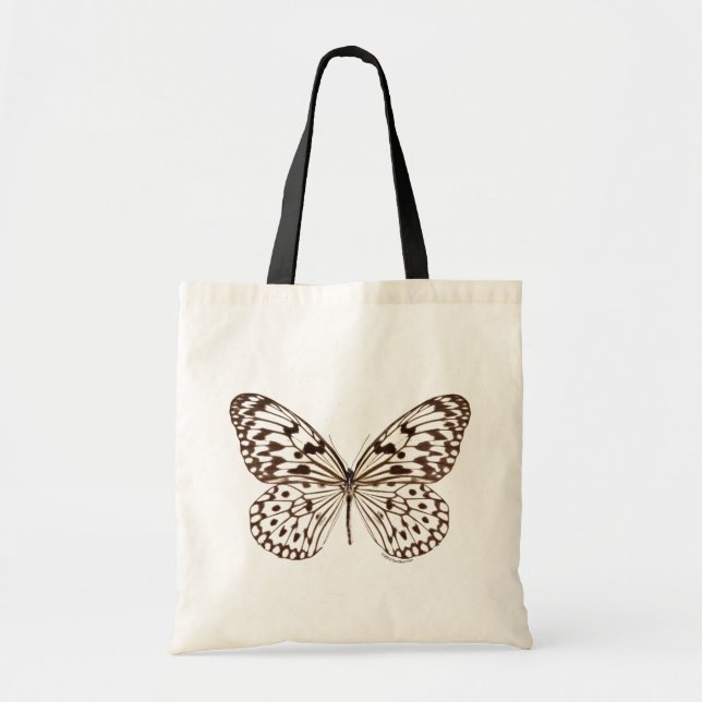 Kastanie Tiger Butterfly Tragetasche (Vorne)
