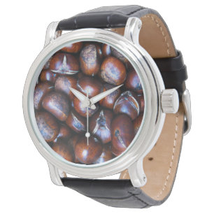 Kastanien Armbanduhr