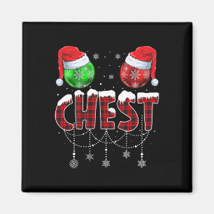 Kastanien Matching Family Fun Brustkerne Weihnacht Magnet