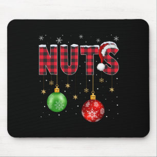 Kastanien Matching Family Fun Brustkerne Weihnacht Mousepad