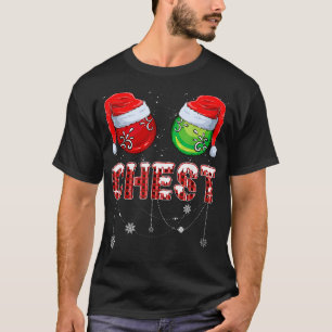 Kastanien-Passende Kastanien Lustiger Weihnachts-C T-Shirt