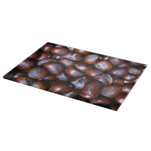 Kastanien Schneidebrett
