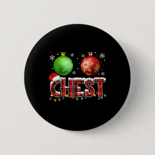 Kastanien Spaß Matching Paare Weihnachtsleuchten N Button