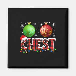 Kastanien Spaß Matching Paare Weihnachtsleuchten N Magnet