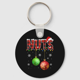 Kastanien Spaß Matching Paare Weihnachtsleuchten N Schlüsselanhänger