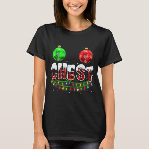 Kastanien Weihnachten Lustig Passendes Paar Kastan T-Shirt
