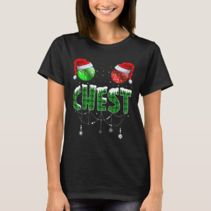 Kastanien-Weihnachten-Matching-Paar-Kastanien T-Shirt