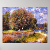 Kastanienbaum Blooming von Pierre Auguste Renoir