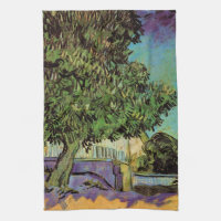 Kastanienbaum in Blossom von Vincent van Gogh