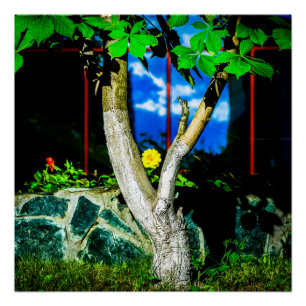 Kastanienbaum Poster