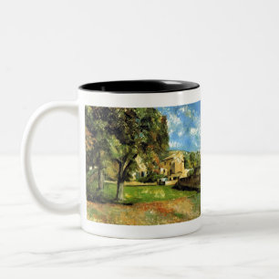Kastanienbäume in Las de Bouffan - Paul Ceza Zweifarbige Tasse