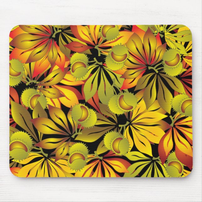 Kastanienbäume Mousepad (Vorne)