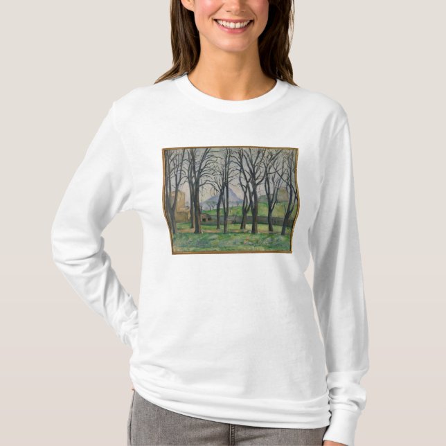 Kastanienbäume Pauls Cezanne | bei Jas de Bouffan, T-Shirt (Vorderseite)